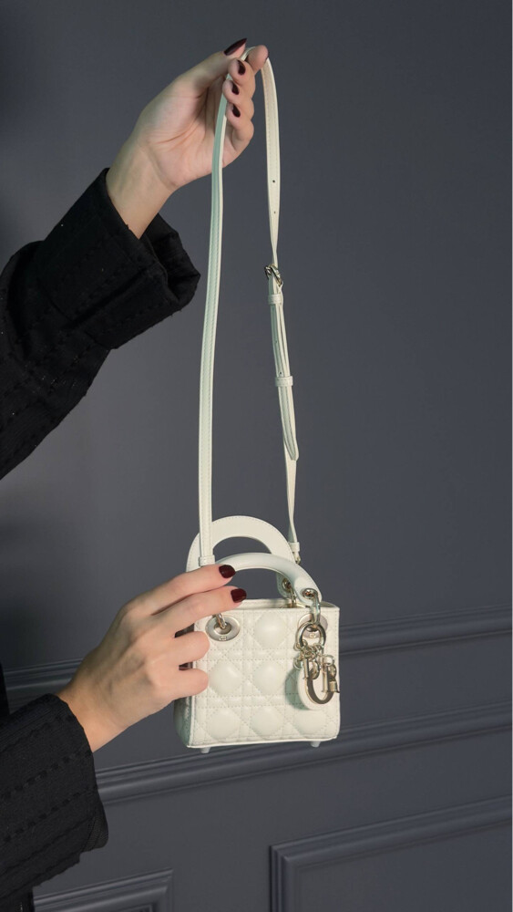 DR Small Lady Joy Bag Latte - 4