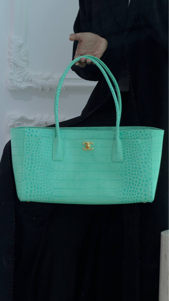 COCO Small Shopping Bag Crocodiاle - 2