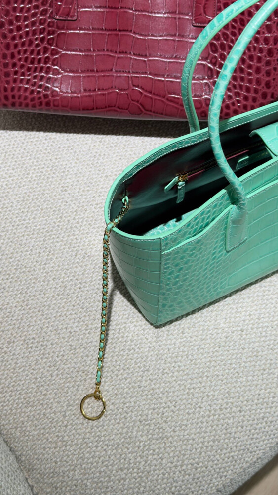 COCO Small Shopping Bag Crocodiاle - 5