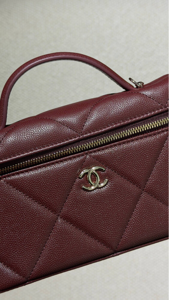 COCO Top Handle Vanity Case Quilted - 4