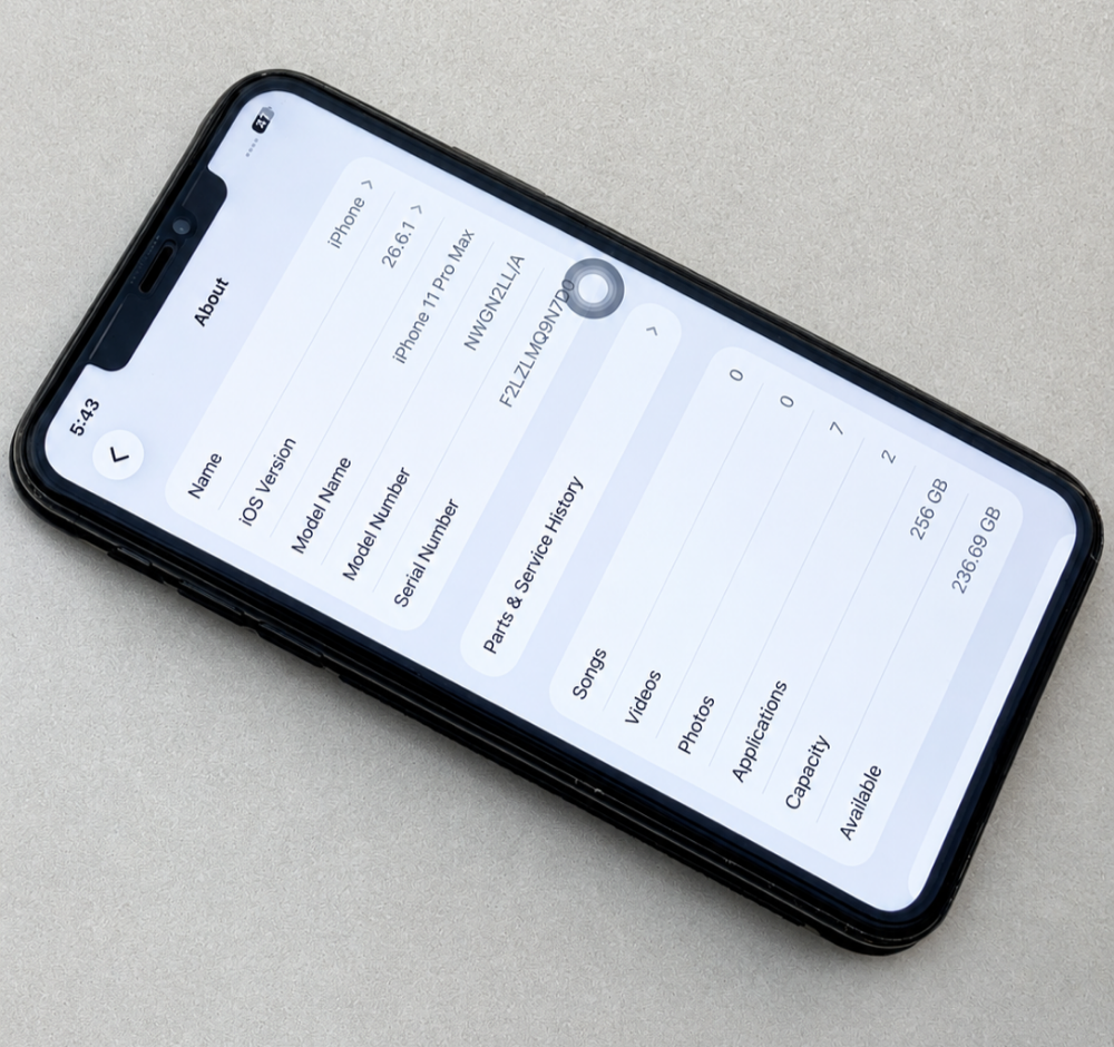 Urgent  Sale IPhone 11 Pro Max {256 - 6