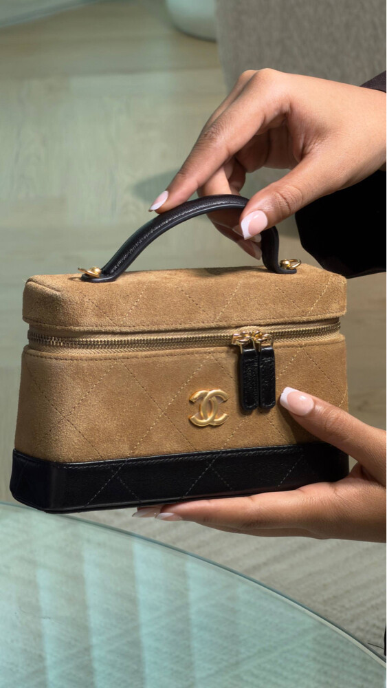 COCO Suede & Lambskin Quilted  - 1