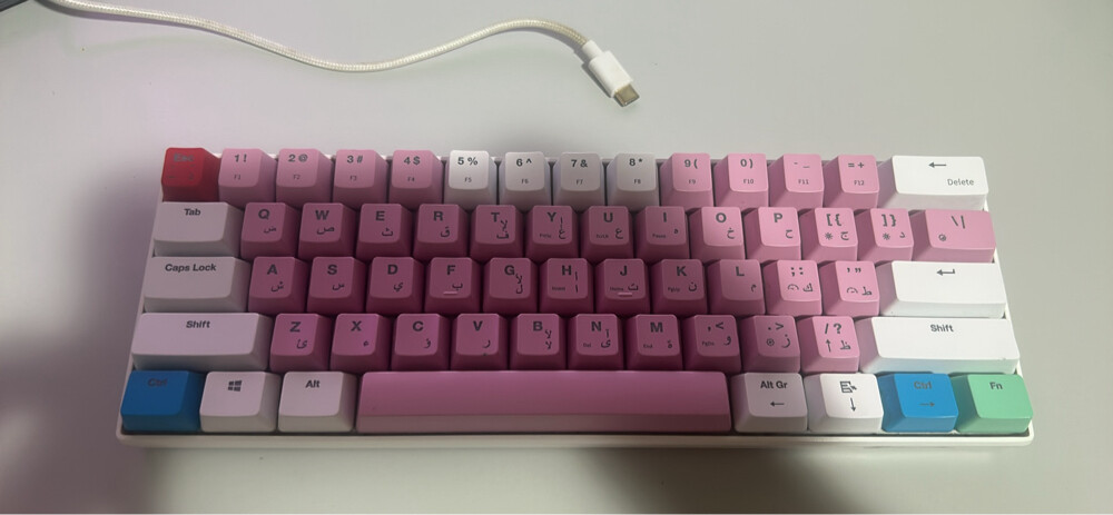 GAMERTEK GK60 MECHANICAL KEYBOARD - 2