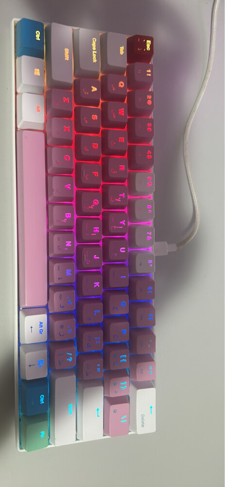 GAMERTEK GK60 MECHANICAL KEYBOARD - 1