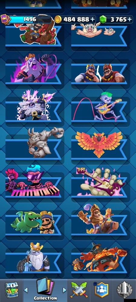clash royale account - 9