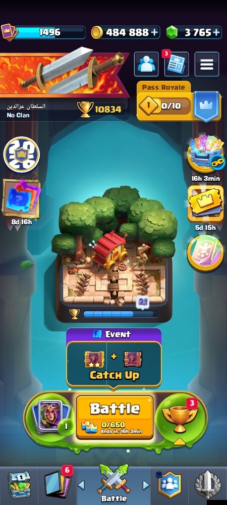 clash royale account - 1