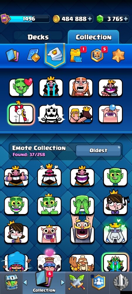 clash royale account - 6