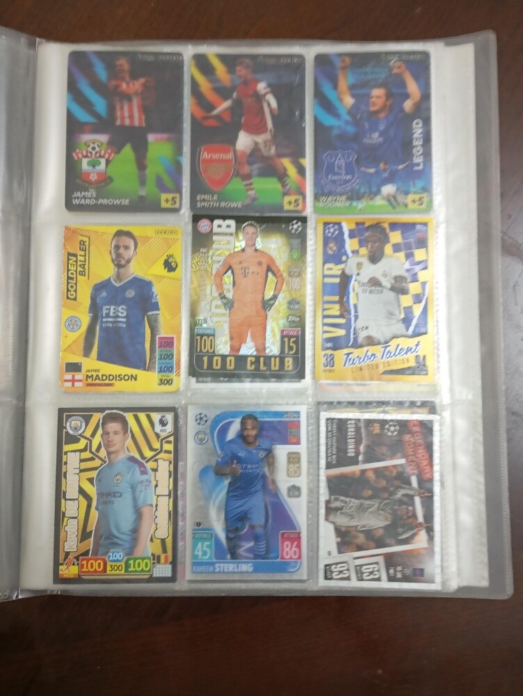 match attax football cards - 2