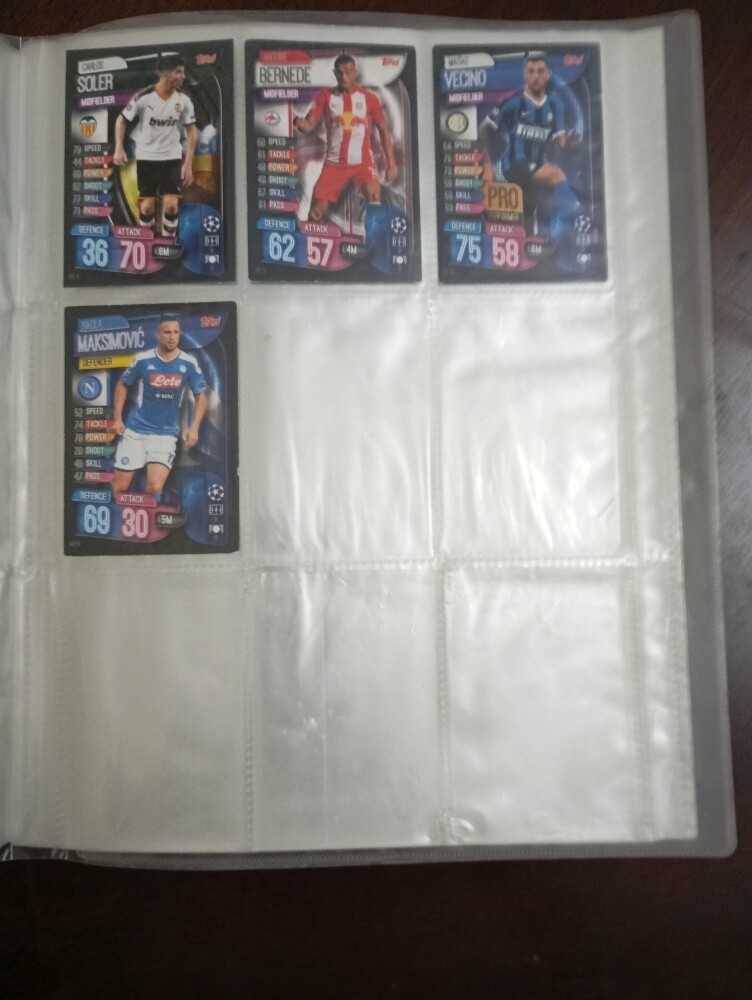 match attax football cards - 10