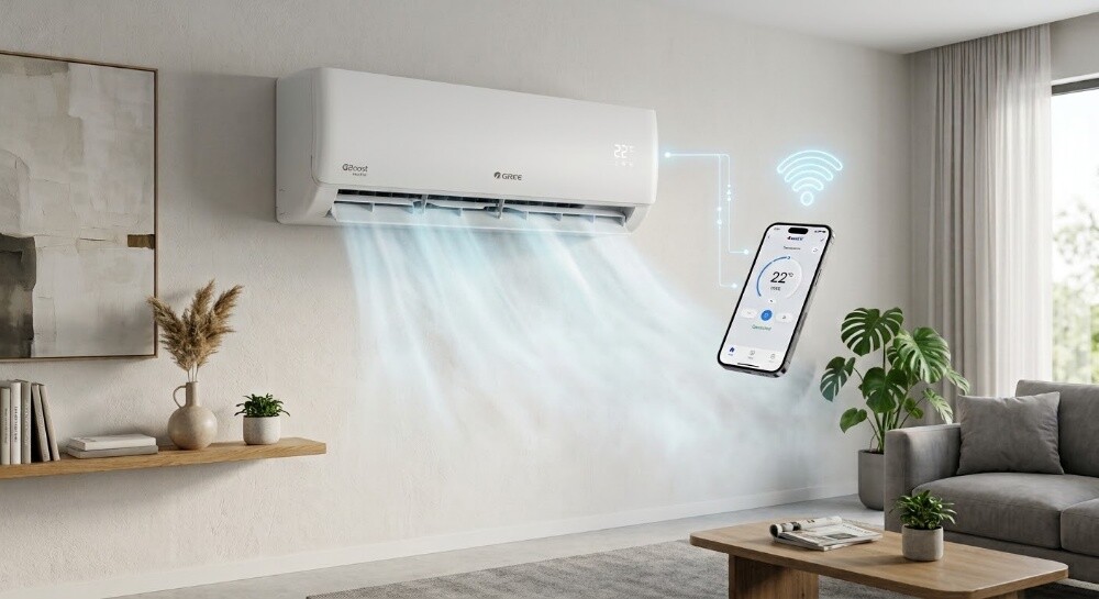 GREE 1.5 Ton GBoost WiFi AC Promo - 2