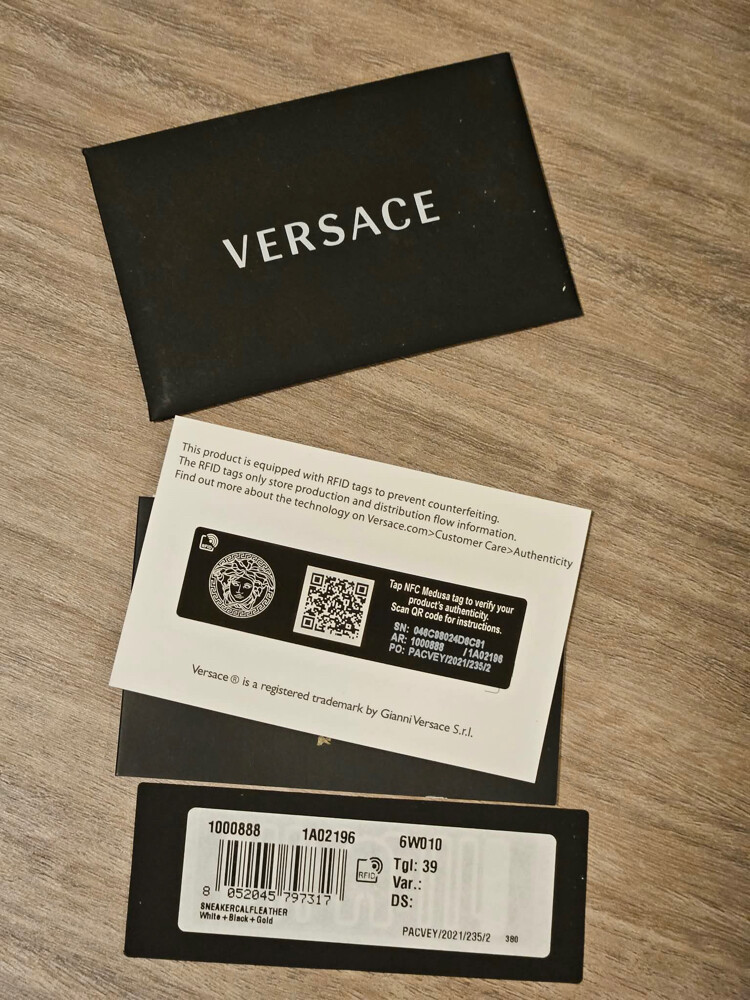 Original Versace shoe size 39 - 4