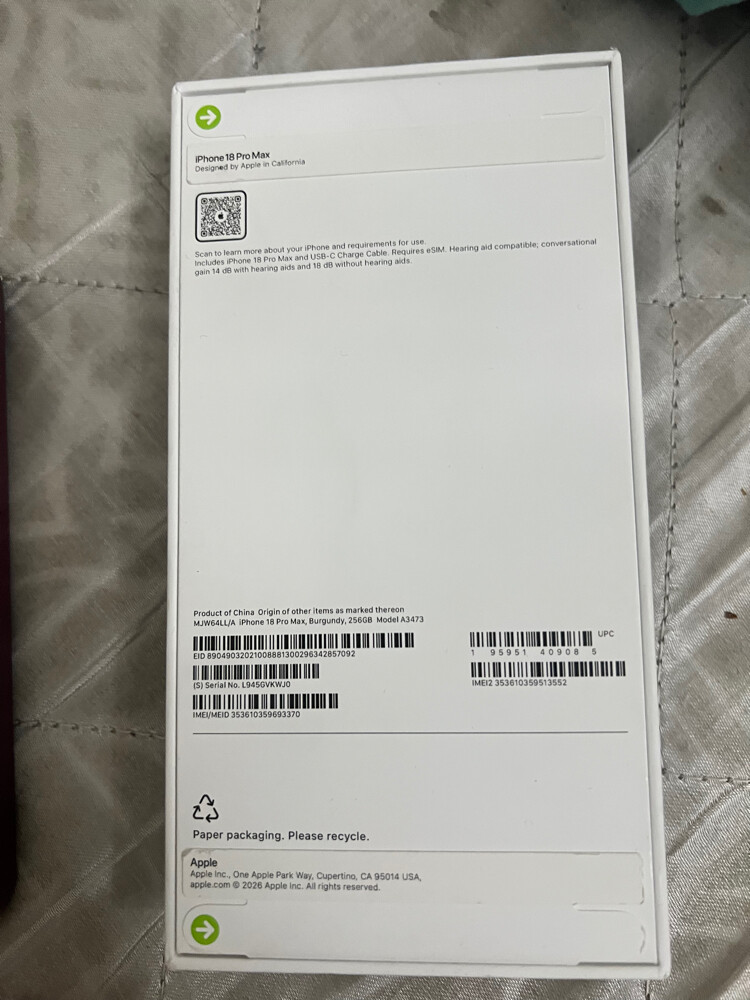 IPHONE 18 Pro Max 256Gb - 2