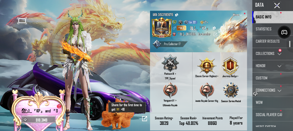PUBG ACCOUNT - 3