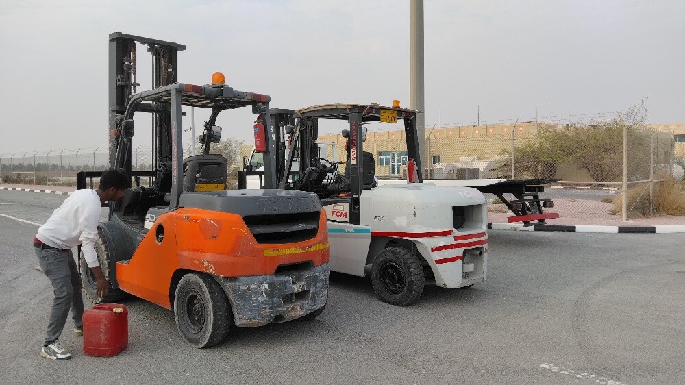 forklift 5 ton Toyota - 4