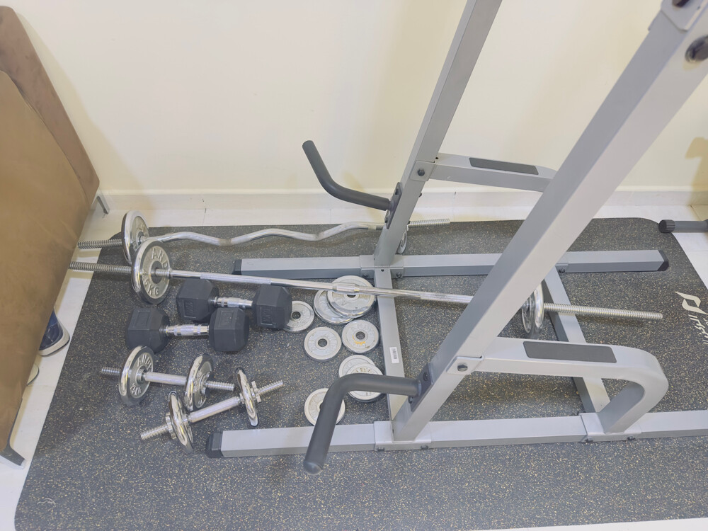 COMPLETE HOME GYM SET FOR SALE – EX - 1