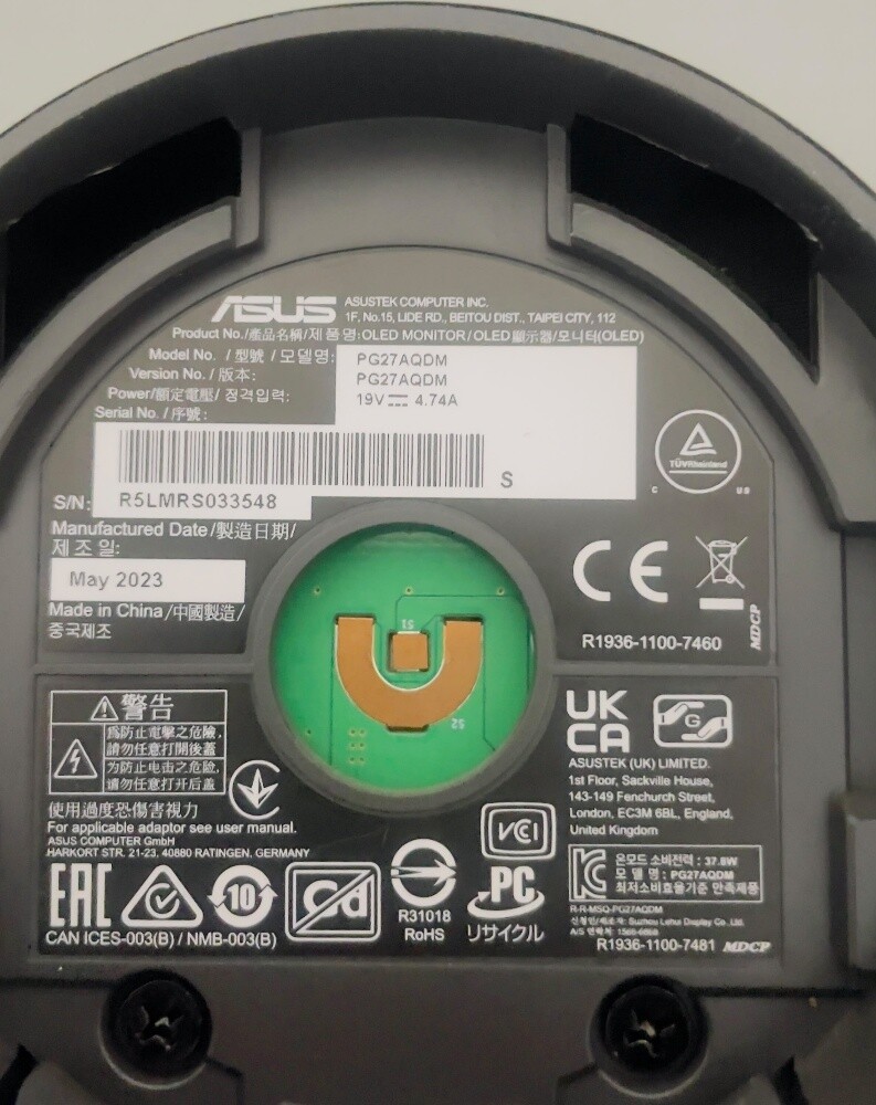 ASUS OLED Monitor PG27AQDM - 3