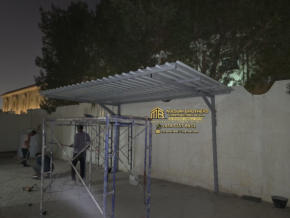 Old ADI Sheet Car Parking Shade - 4