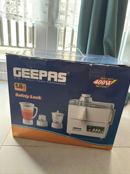 Geepas 4in1 Food Processor Grinder - 1
