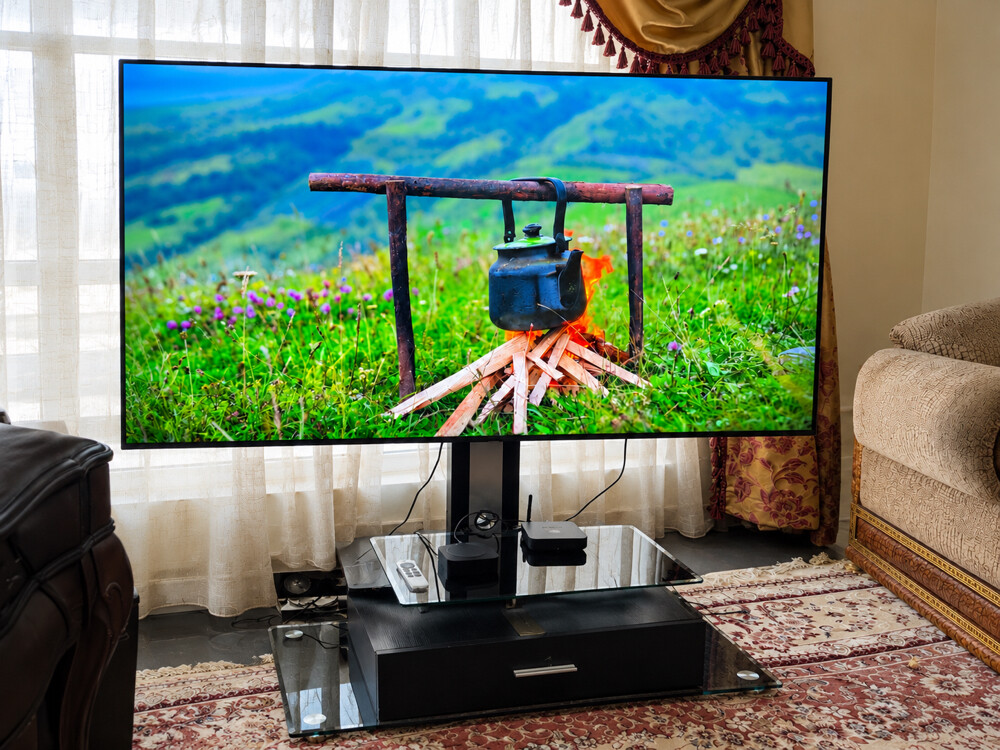 Samsung 60” “NEO QLED 4K  TV stand  - 1