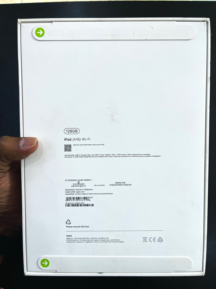 ipad A16 Blue 128gb wifi - 2