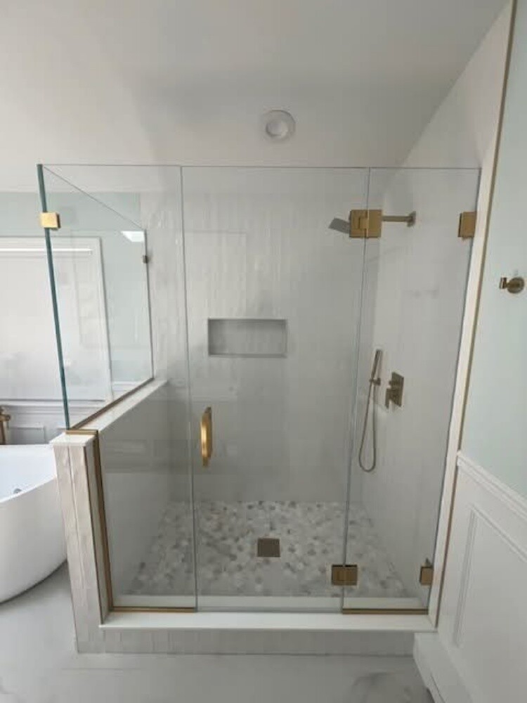 shower glass work - 2