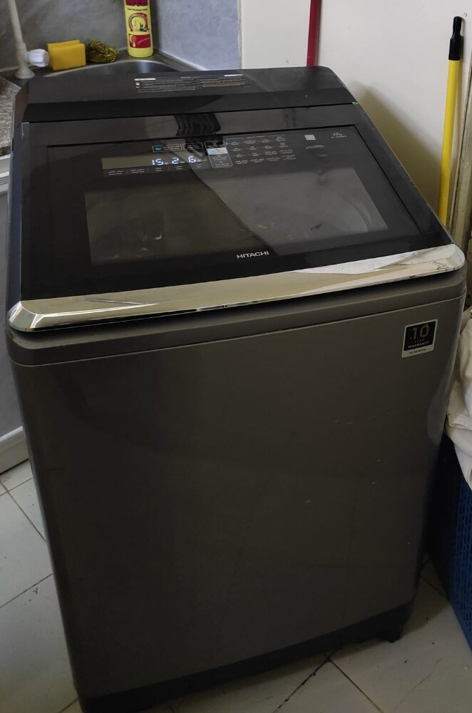 hitachi 22kg washing machine - 1