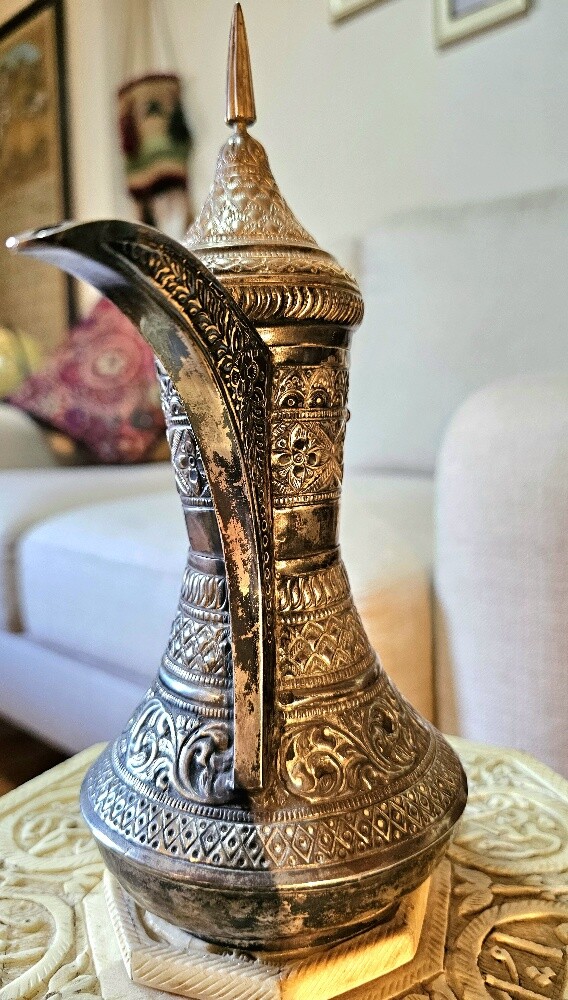 دلة عمانية(نزوى) فضة انتيك - 5