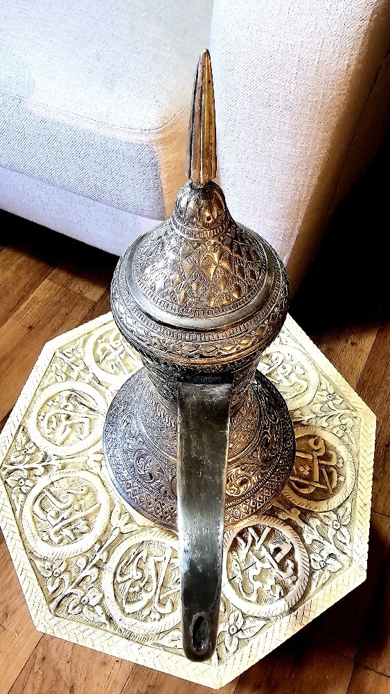 دلة عمانية(نزوى) فضة انتيك - 7