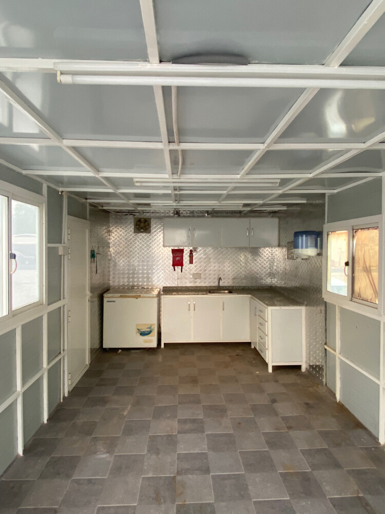 storage unit equipped with a kitch - 11