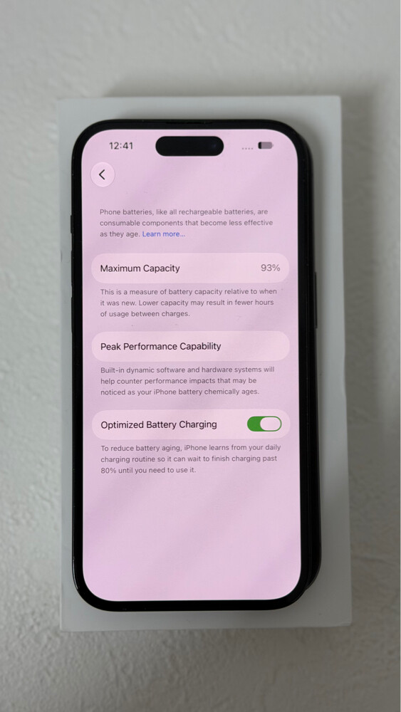 iPhone 14 Pro 256GB- 93% BH - 2