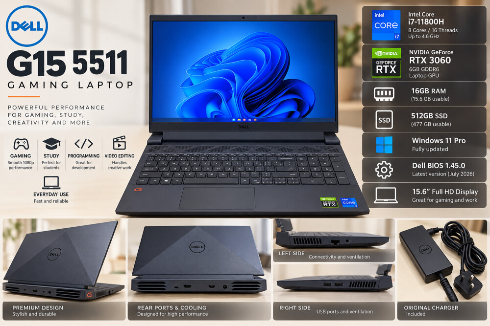 Dell G15 5511 Gaming Laptop - 1