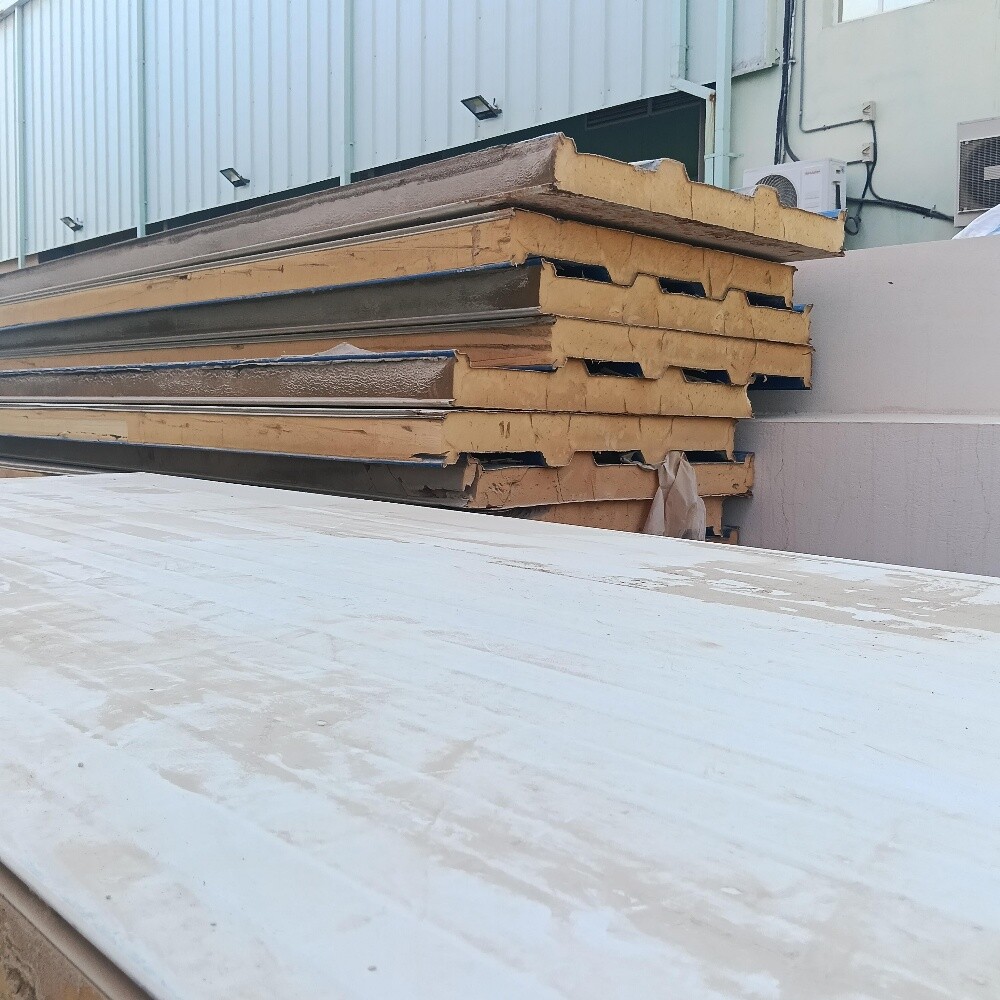 a new and a used sandwich panel - 15