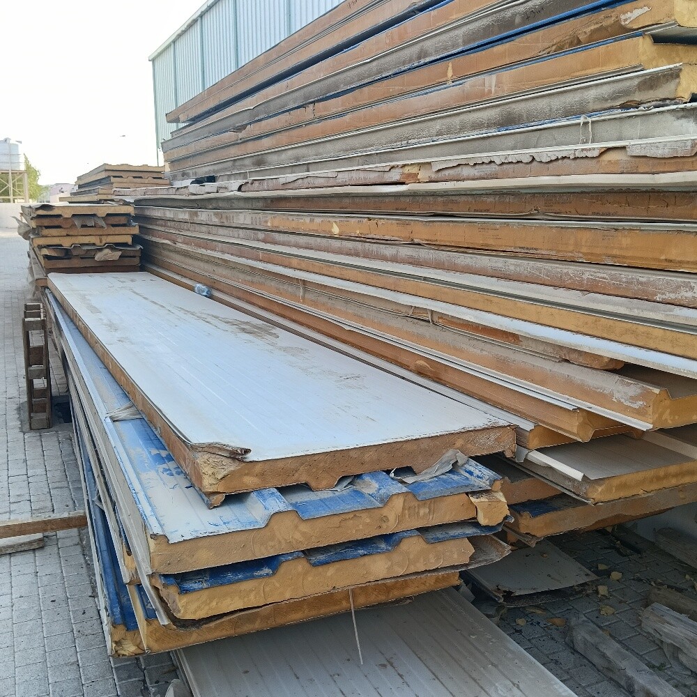 a new and a used sandwich panel - 18