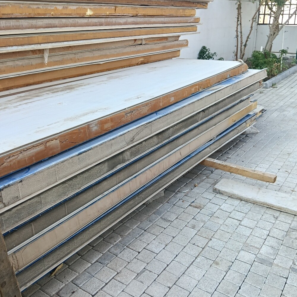 a new and a used sandwich panel - 17