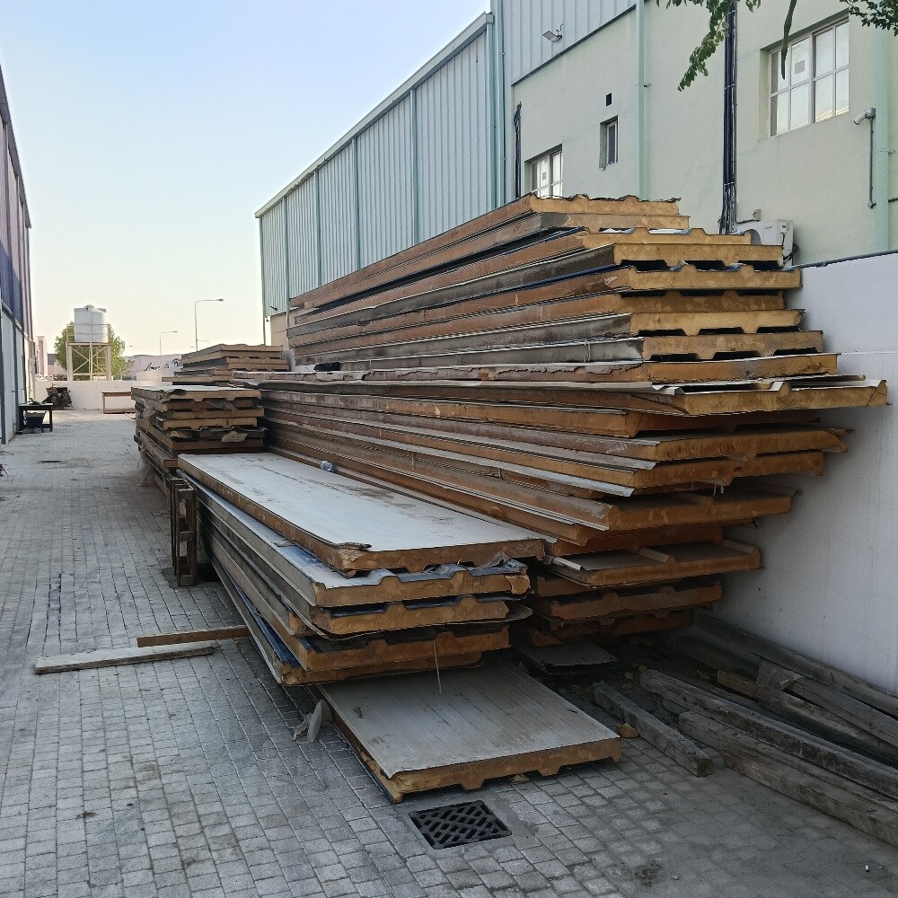 a new and a used sandwich panel - 19