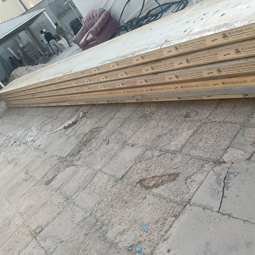 a new and a used sandwich panel - 4
