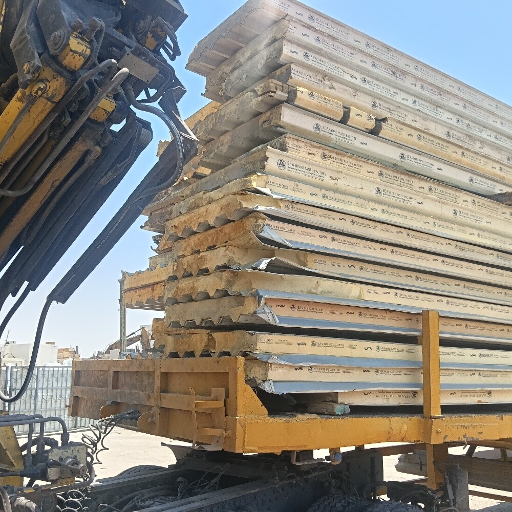 a new and a used sandwich panel - 11