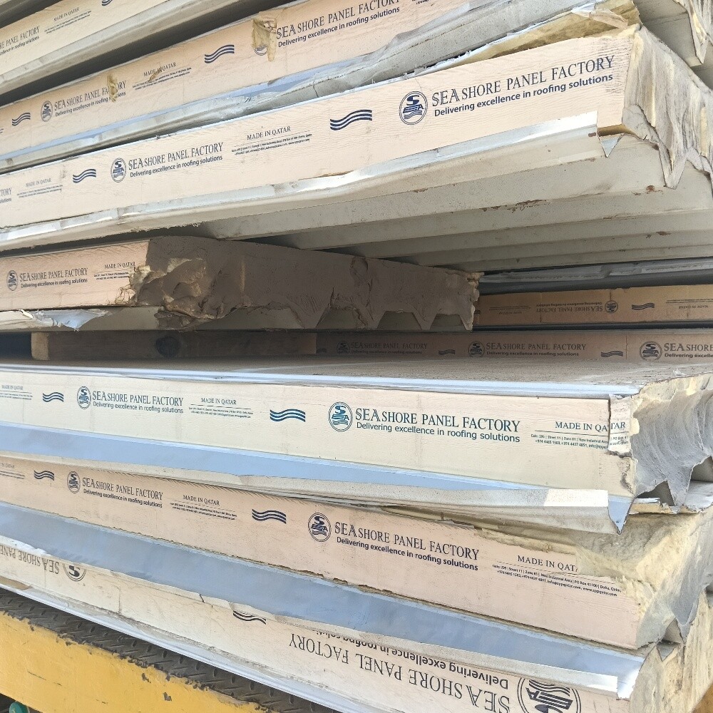 a new and a used sandwich panel - 8