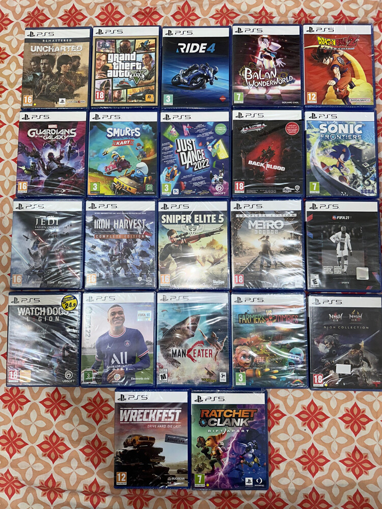 Ps5 Controller and Games(New/used) - 4