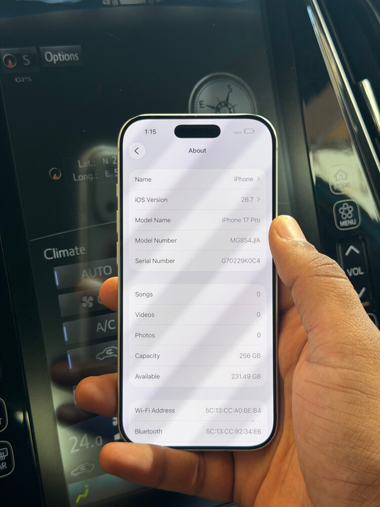 Iphone 17 Pro 256GB - 7