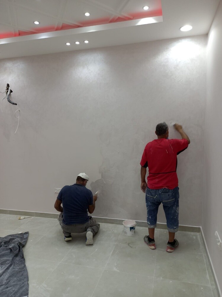 تشطيبات الصبغ وديكورات الجبس - 25