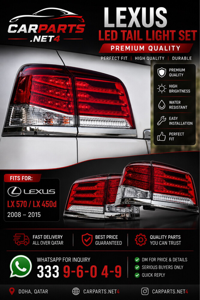 Lexus rear LED tail light - 1
