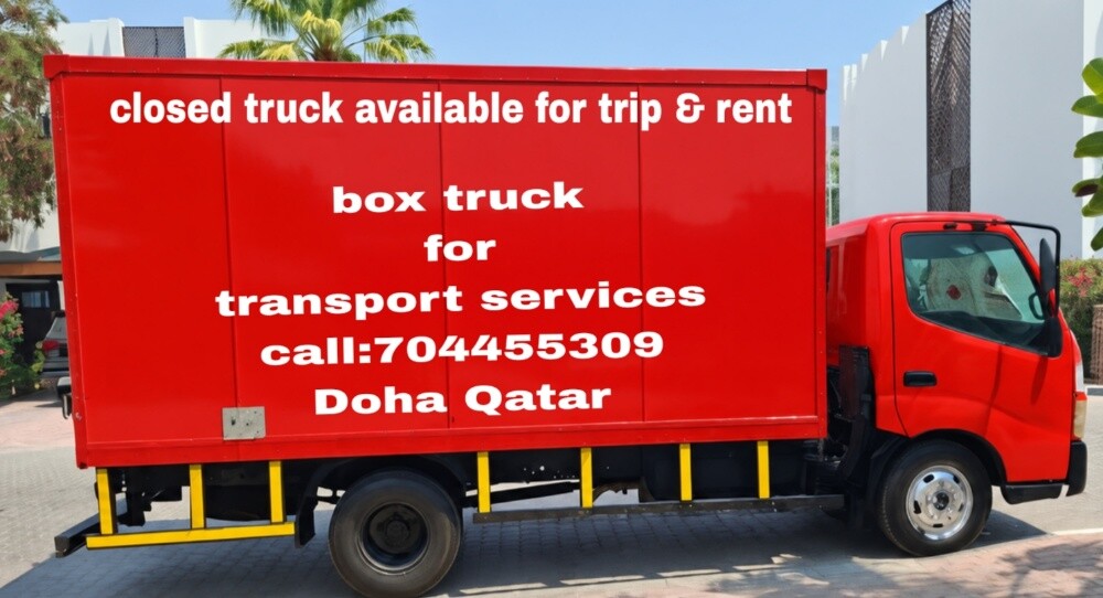 transport services. closed truck - 1