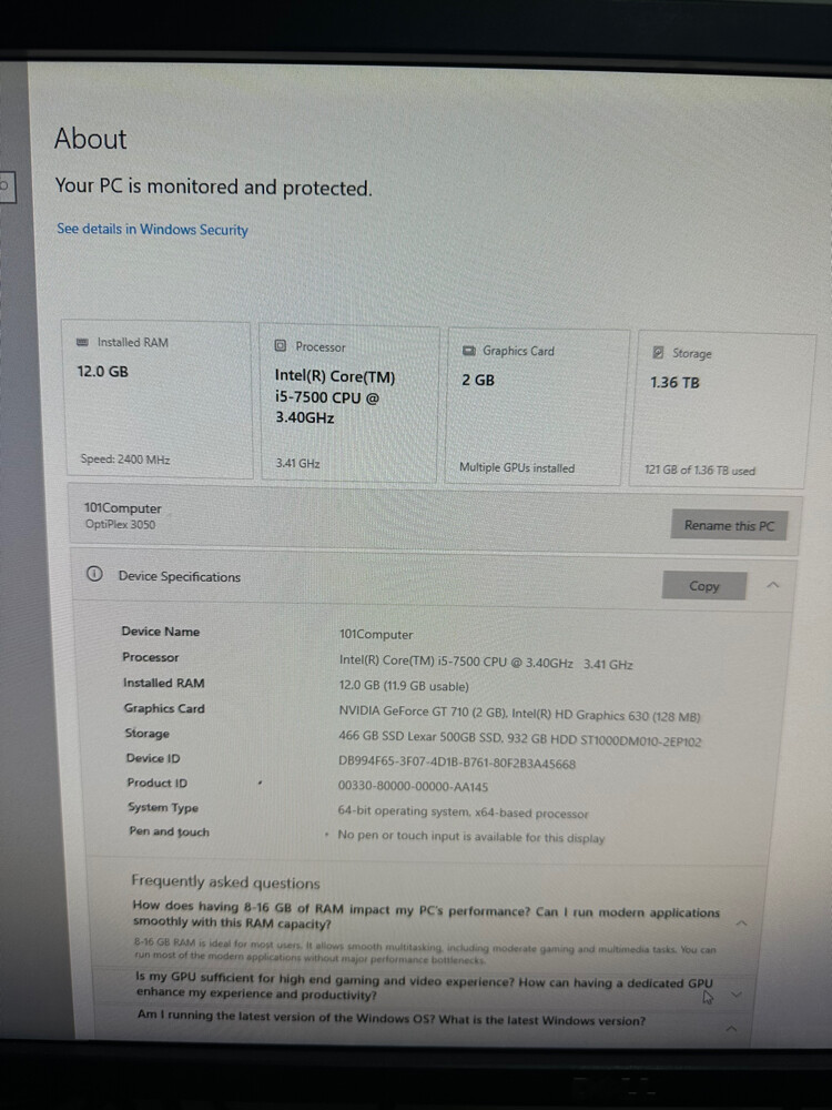 Dell Optiplex 3050 - 2