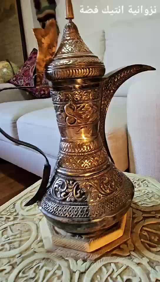 دلة عمانية(نزوى) فضة انتيك - 9