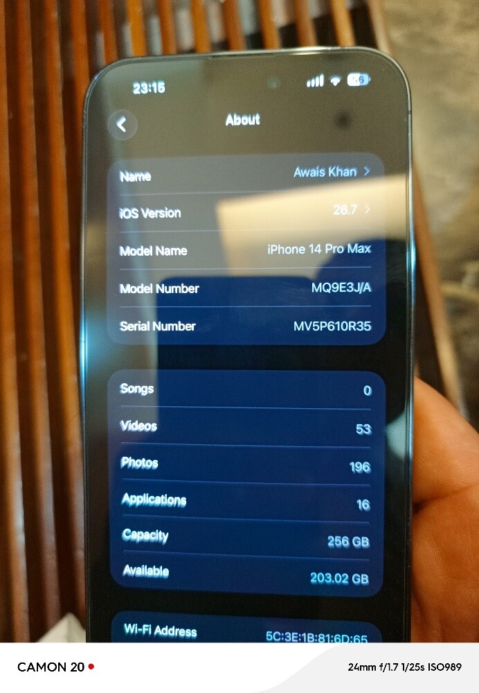 Iphone 14 pro max purple color - 2