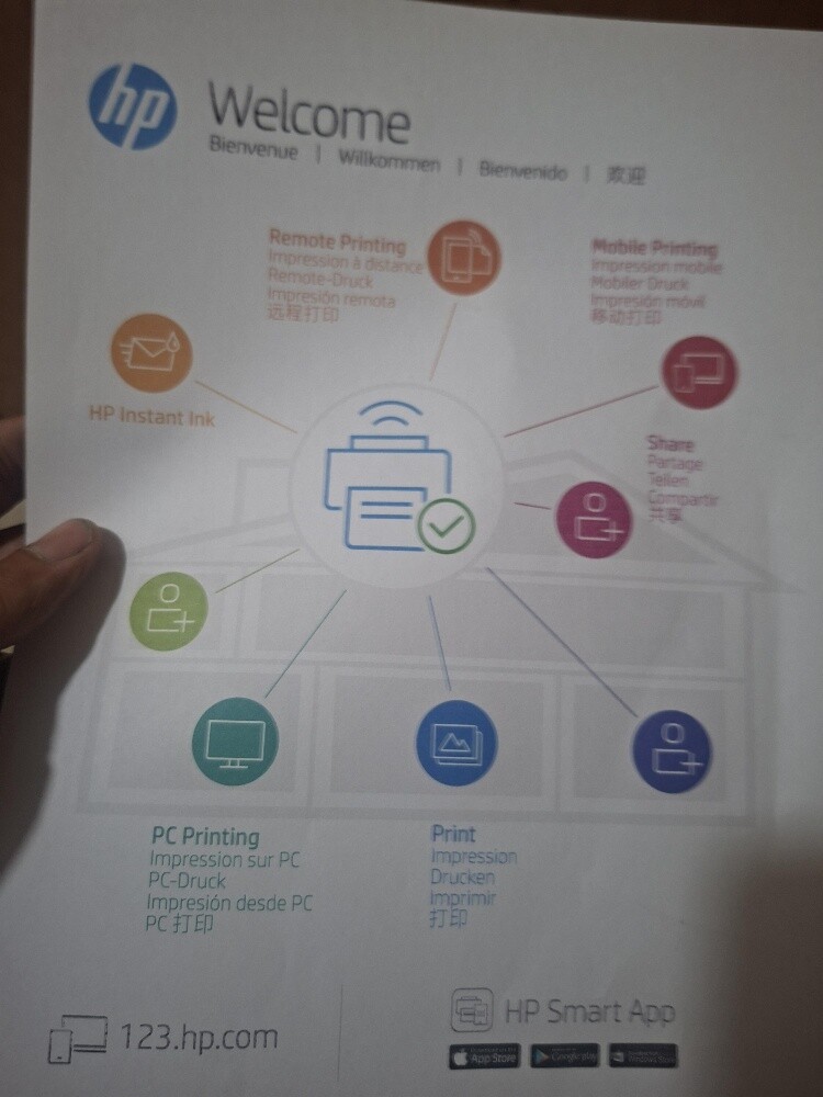 HP smart tank wireless printer full - 8