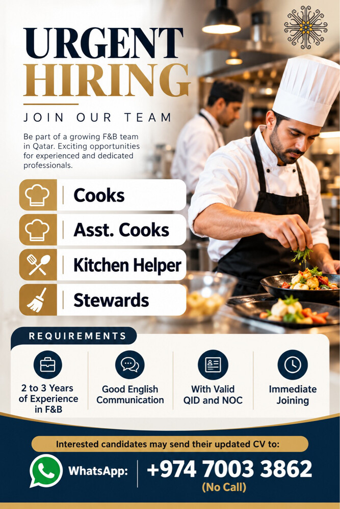 Urgently Hiring & Immediately Joini - 2