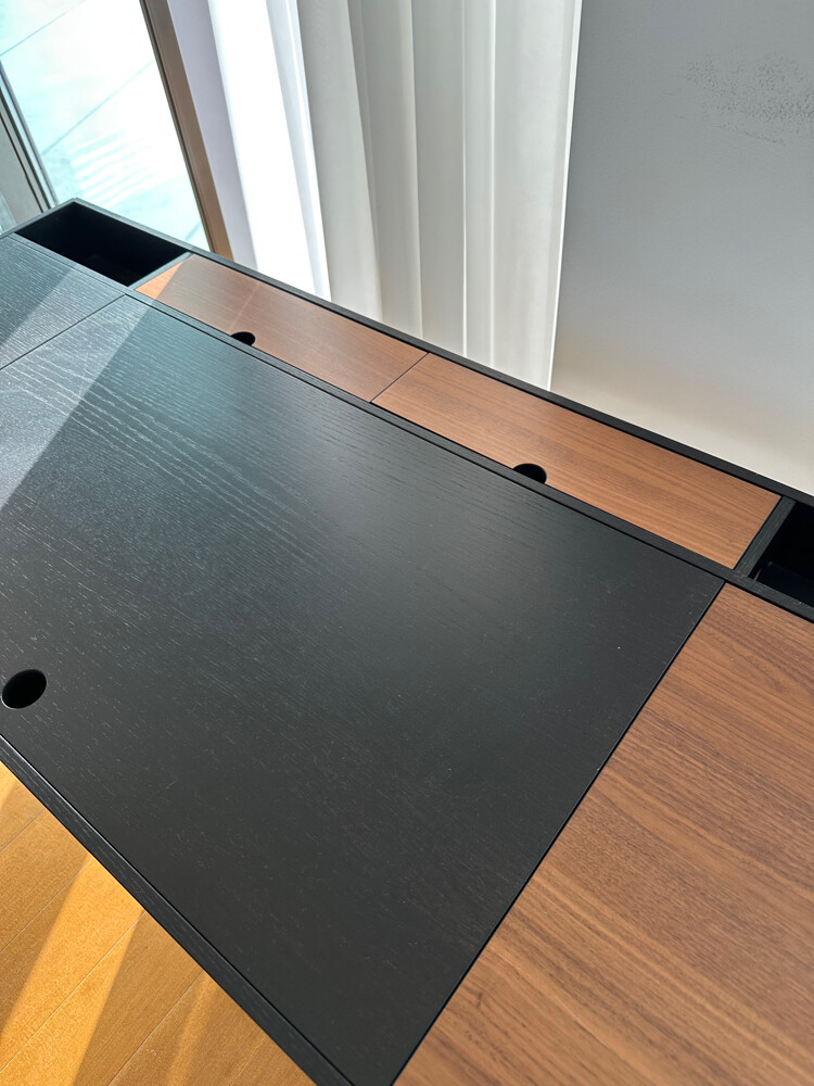 BoConcept Cupertino Desk– Black Oak - 6