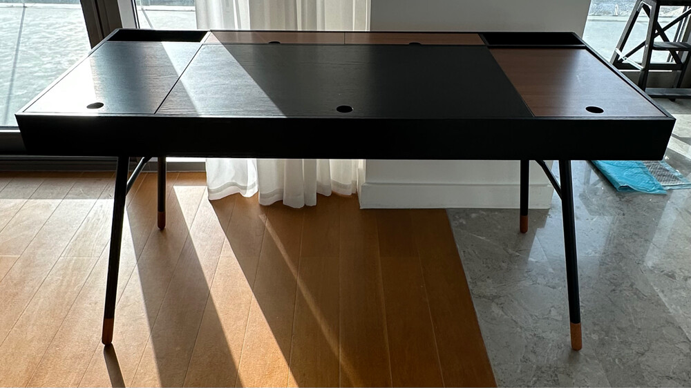 BoConcept Cupertino Desk– Black Oak - 2